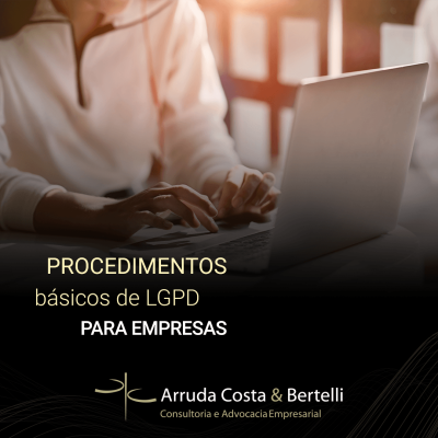 Procedimentos básicos de LGPD para empresas